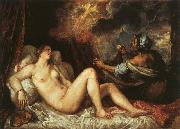  Titian Danae oil painting reproduction